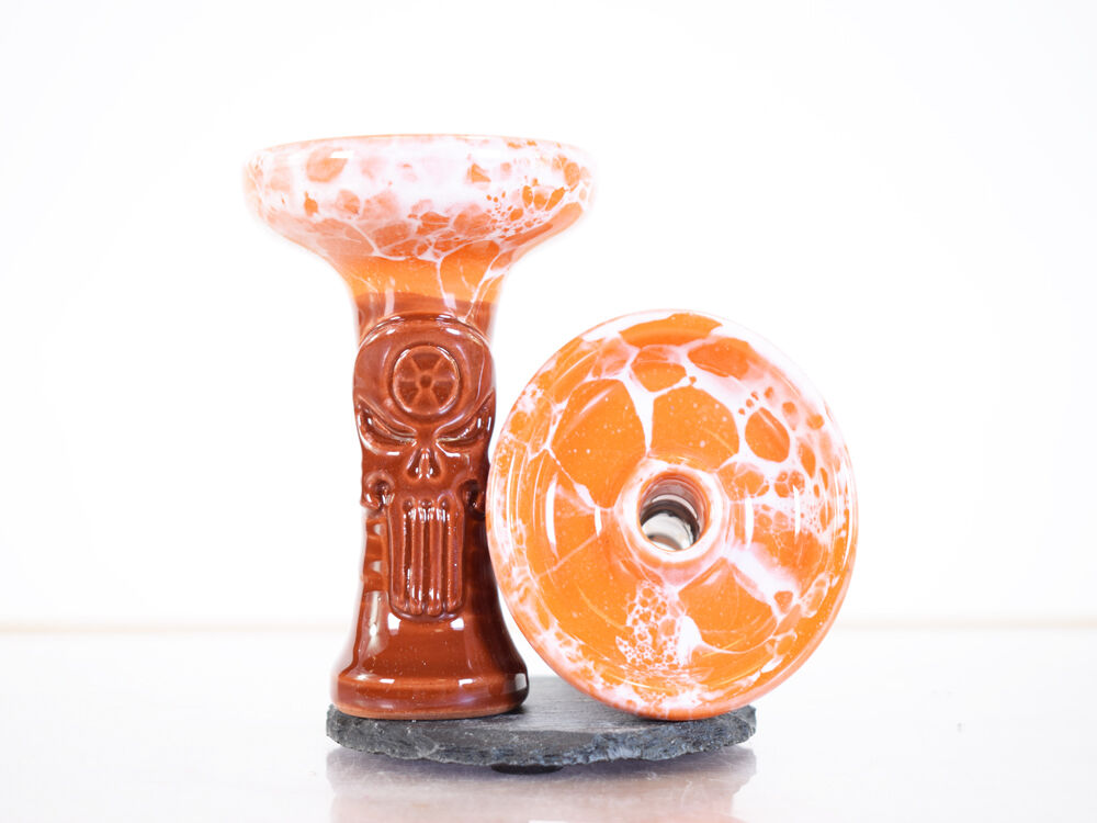 Alchemist Bowl Phunnel Orange Marble