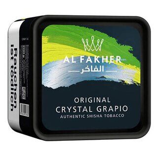 Al Fakher Shisha Tabak 1kg Crystal Grapio