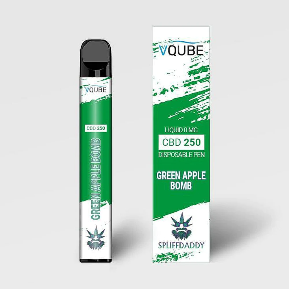 Vqube Spliffdaddy CBD 250 Apple Bomb