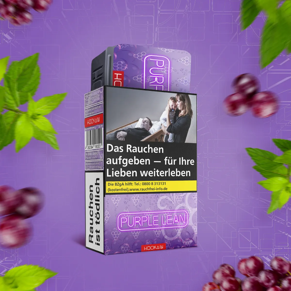 Hookain Tabak 25g Purple Lean Hookain Tabak 25g