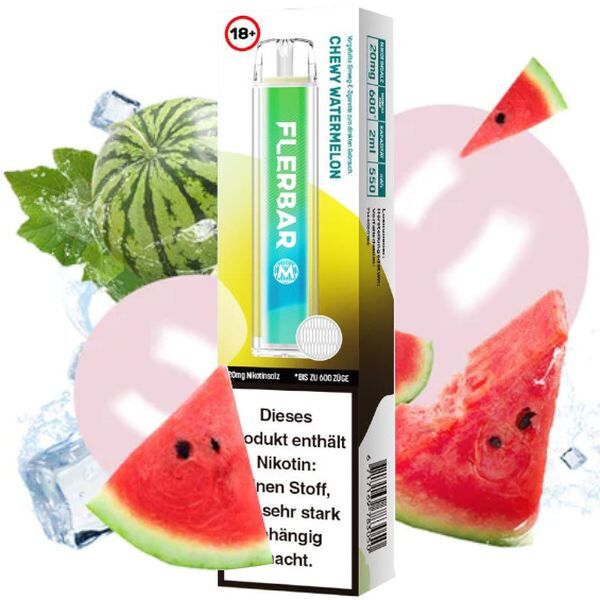 FlerBar Einwegvape Chewy Watermelon FlerBar Einwegvape