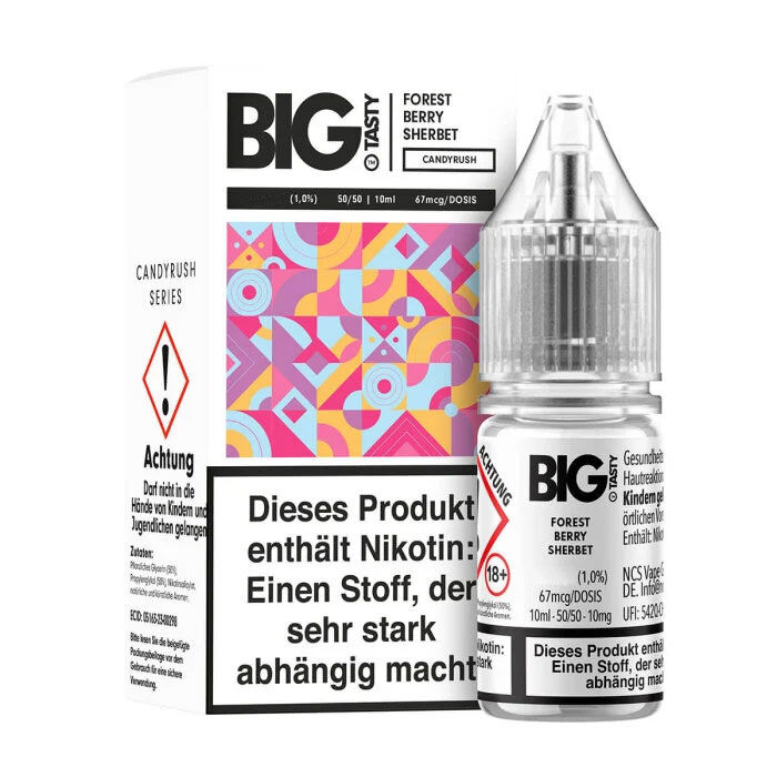 Big Tasty NicSalts Forest Berry Sherbet 20 mg/ml