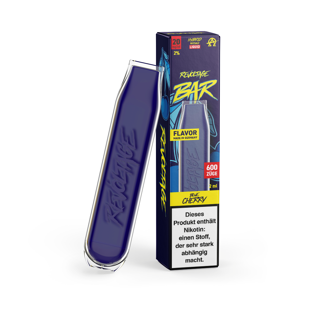 Revoltage Einweg Vape mit Nikotine Blue Cherry Revoltage Einweg Vape mit Nikotine Blue Cherry