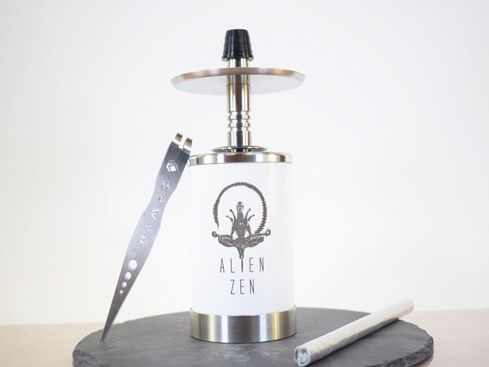 Nomad Shisha Quantum White Alien Zen