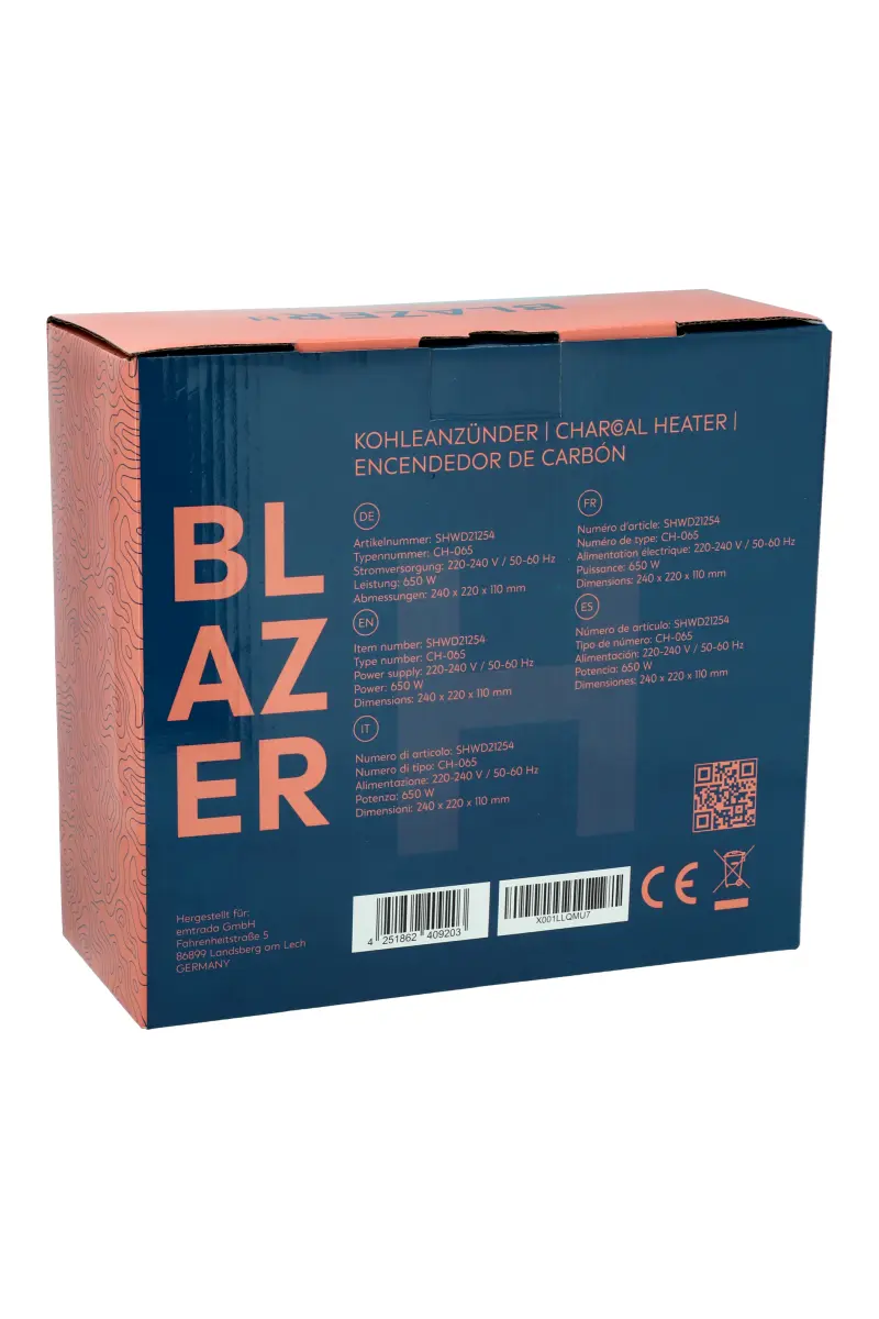 Ao Blazer H Kohleanzünder 650W