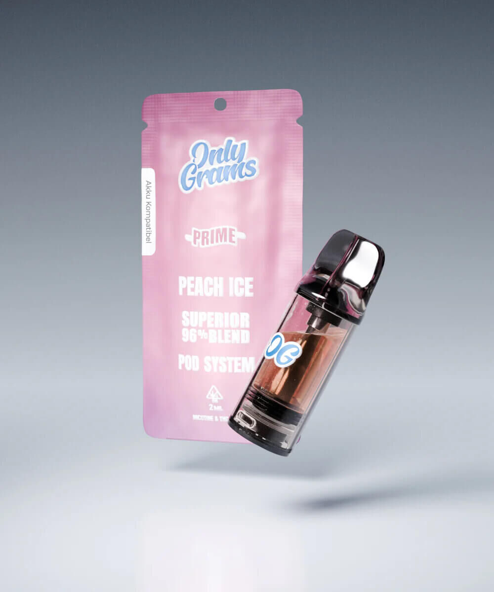 OnlyGrams Superior Pod 96% 2ml Peach Ice