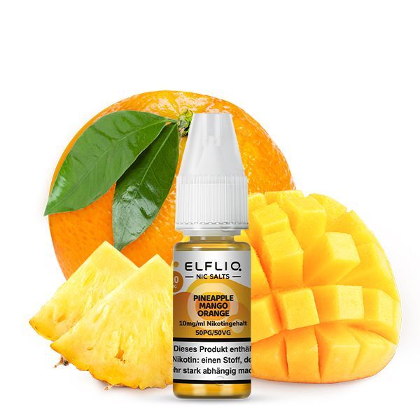 Elfbar Elfliq Pineapple Mango Orange-20mg Nicsalt 