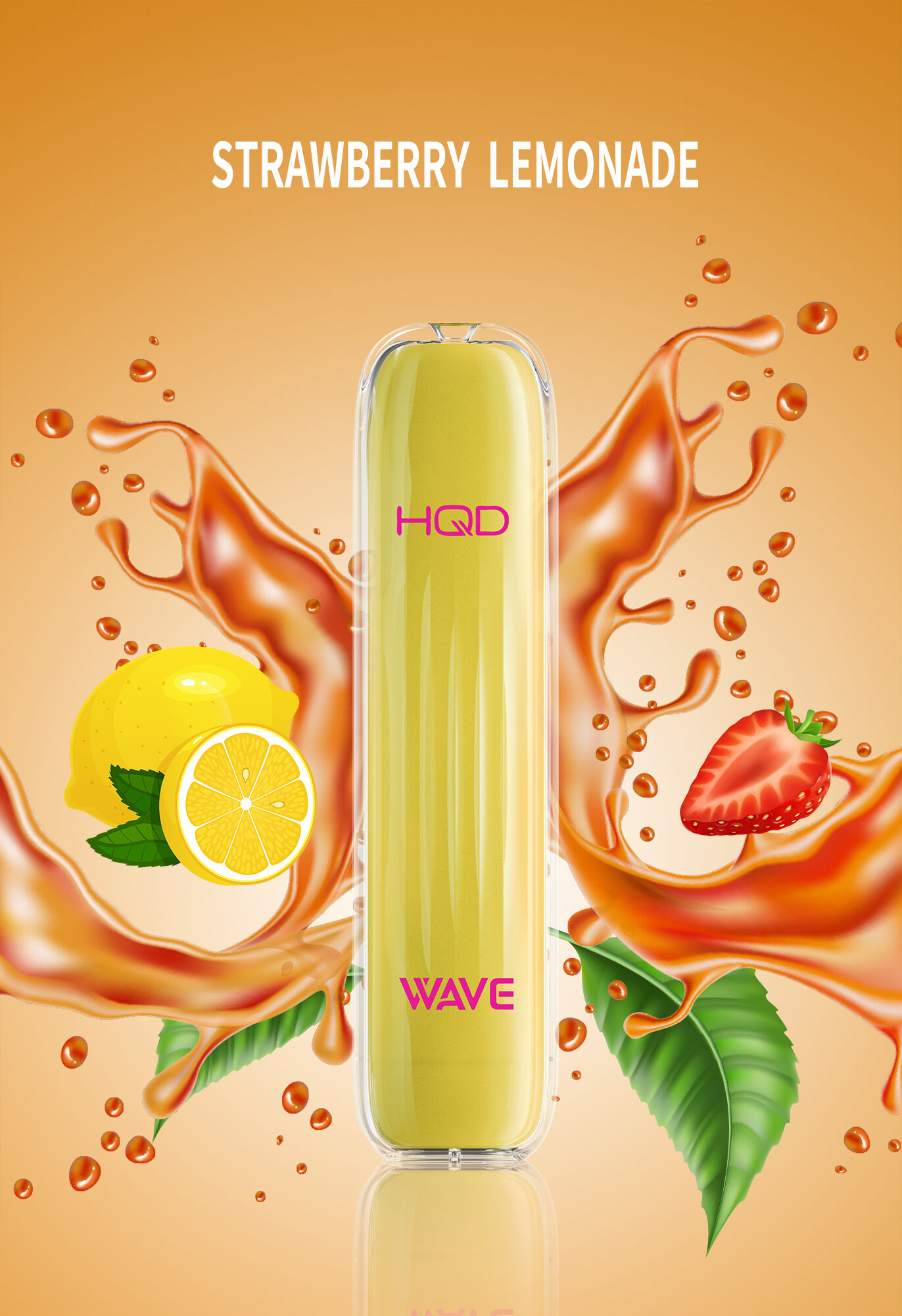 HQD Surv Vape 600 Strawberry Lemonade HQD Surv Vape 600 Strawberry Lemonade