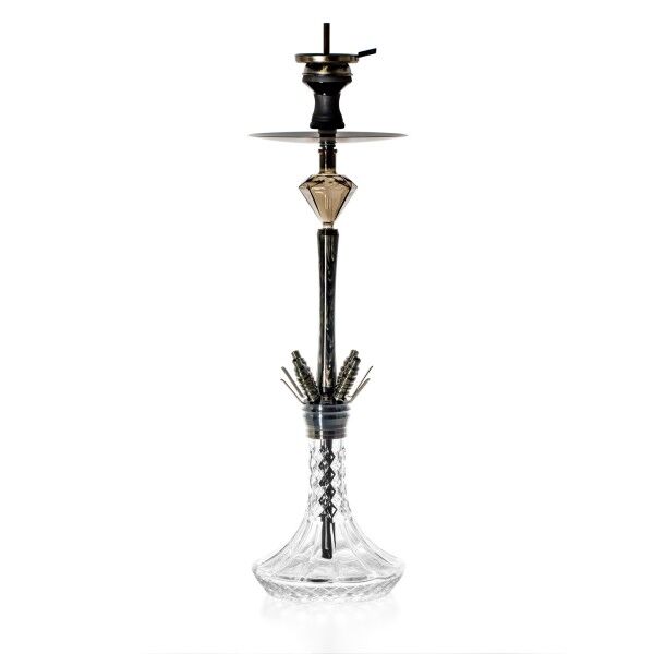 Camo Shisha CM Big SS Black Dignity Transparent