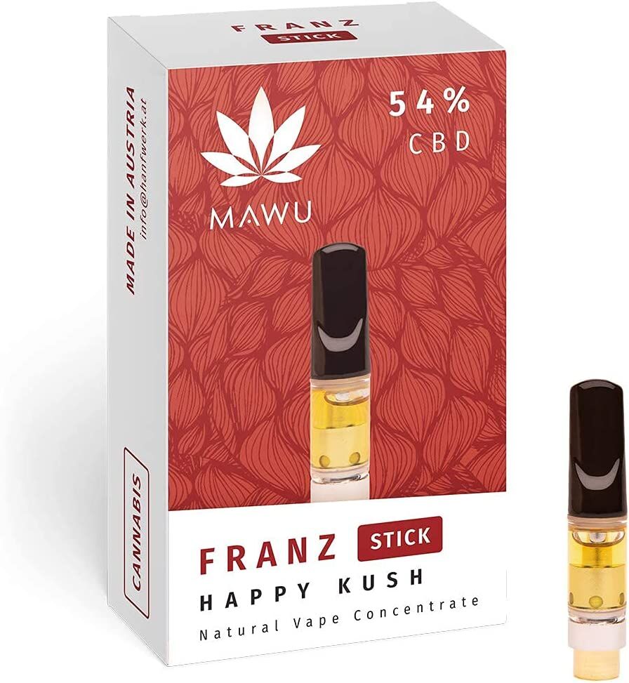 MAWU Vape-Stick CBD Kartusche Franz 54% CBD