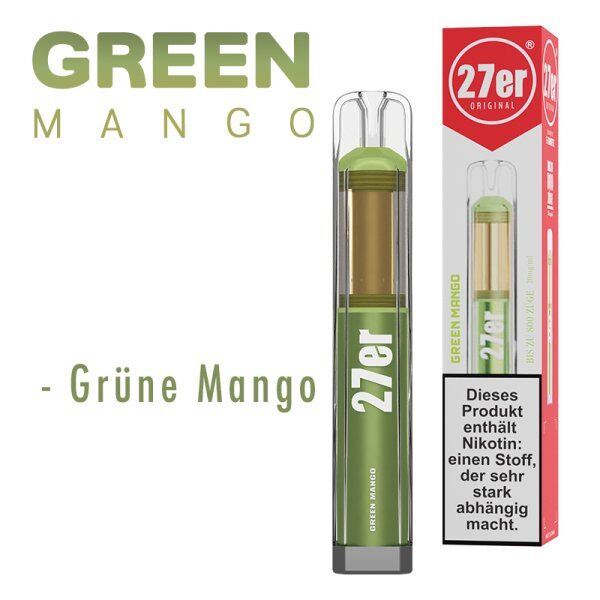 27er Einwegvape Green Manago 27er Einwegvape