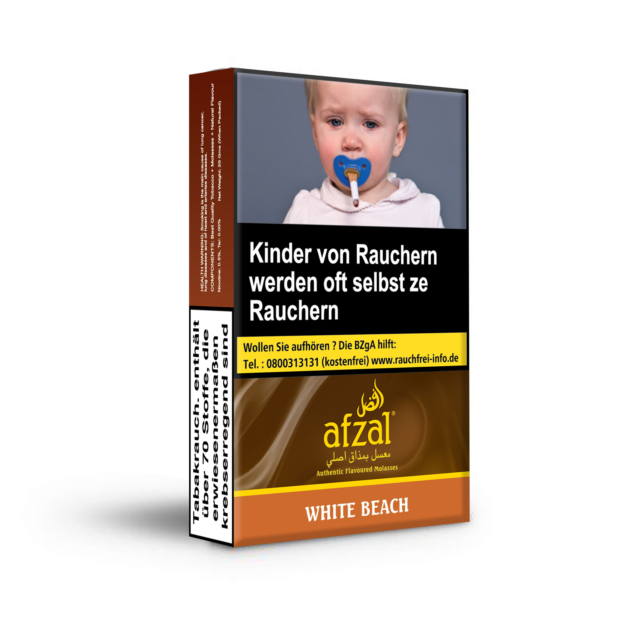 Afzal Tabak 20g White BEach Afzal Tabak 20g White BEach