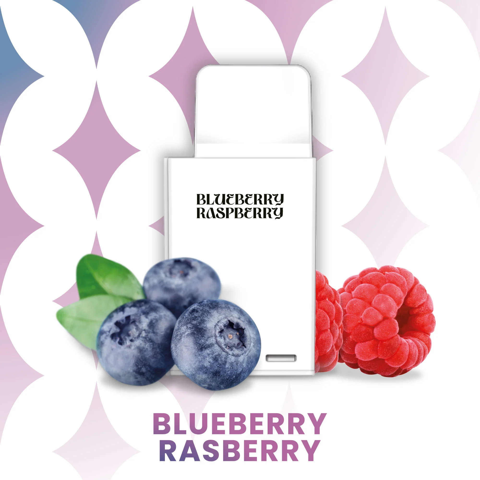 La Fume Cuatro Pods Blueberry Raspberry