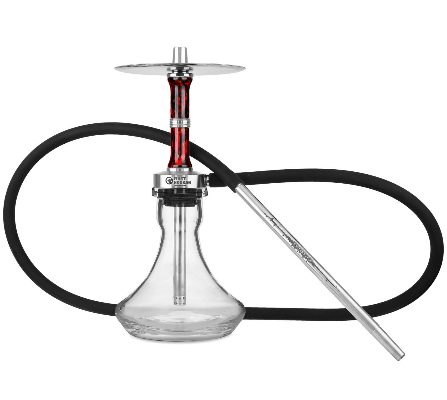 First Hookah Core Mini Red Black First Hookah Core Mini Red Black