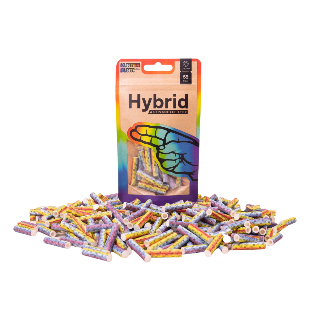 Hybrid Aktivkohlefilter bag 55 Rainbow