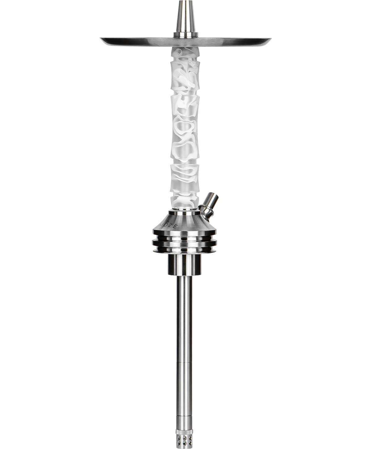 Moze Varity Lounge Silver Rauchsäulenset Wavy Frosted