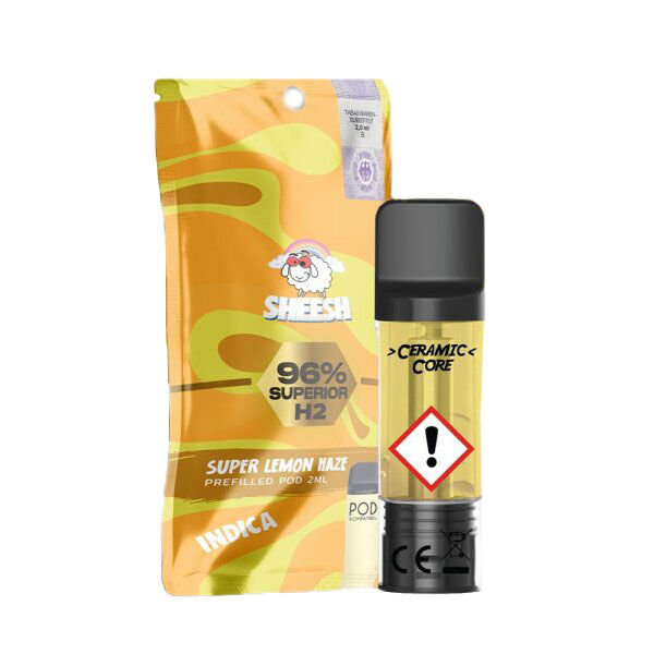Sheesh Pod 96% H2 Superior 2ml Super Lemon