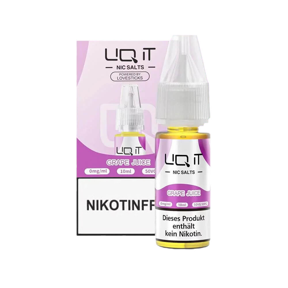 Lovestick Nicsalt LIQ IT Grape Juice-0mg/ml