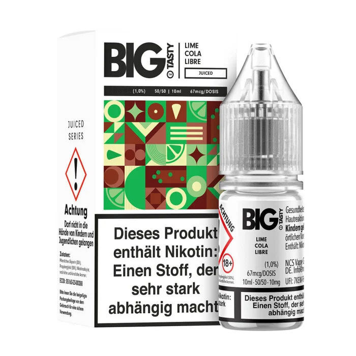 Big Tasty NicSalts Lime Cola Libre 20 mg/ml
