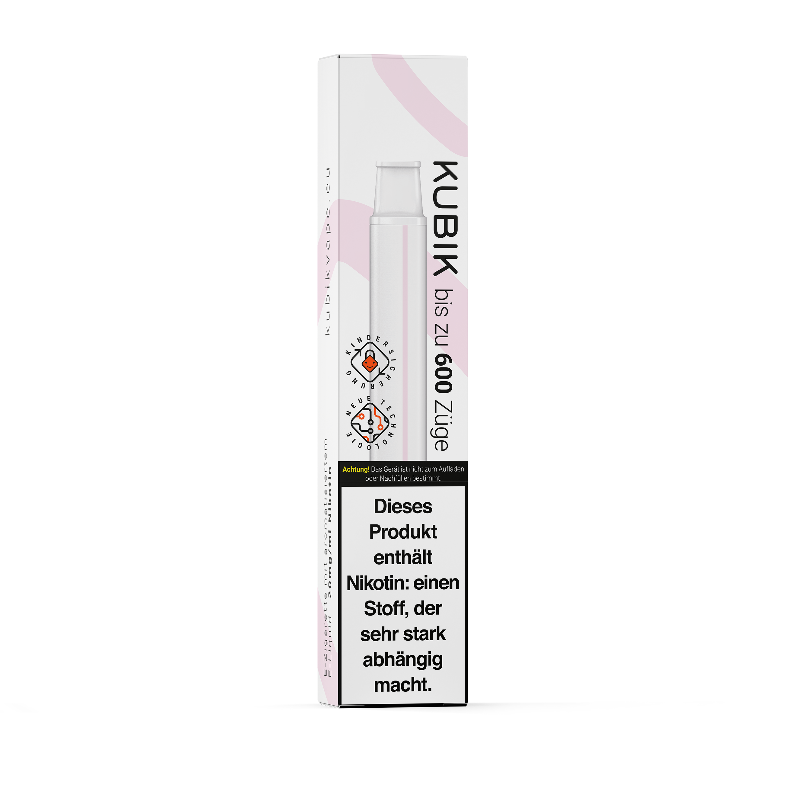 Kubik Einweg Vape 600 Strawberry Ice Cream Kubik Einweg Vape 600 Strawberry Ice Cream