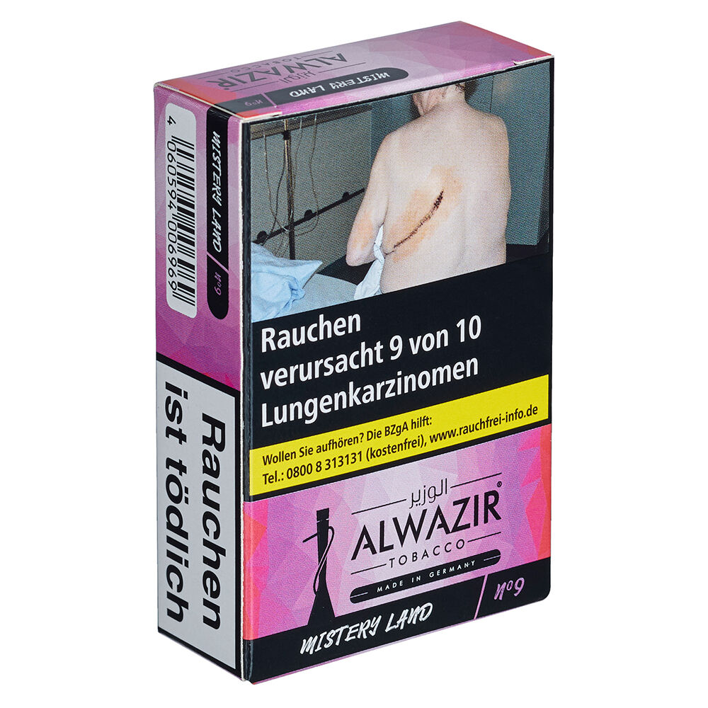 Al Wazir Tabak 20g No.9 Mistery Land