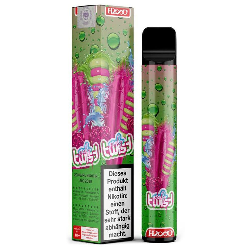 Hasso 600 Einweg Vape Pinky Twist Hasso 600 Einweg Vape Pinky Twist