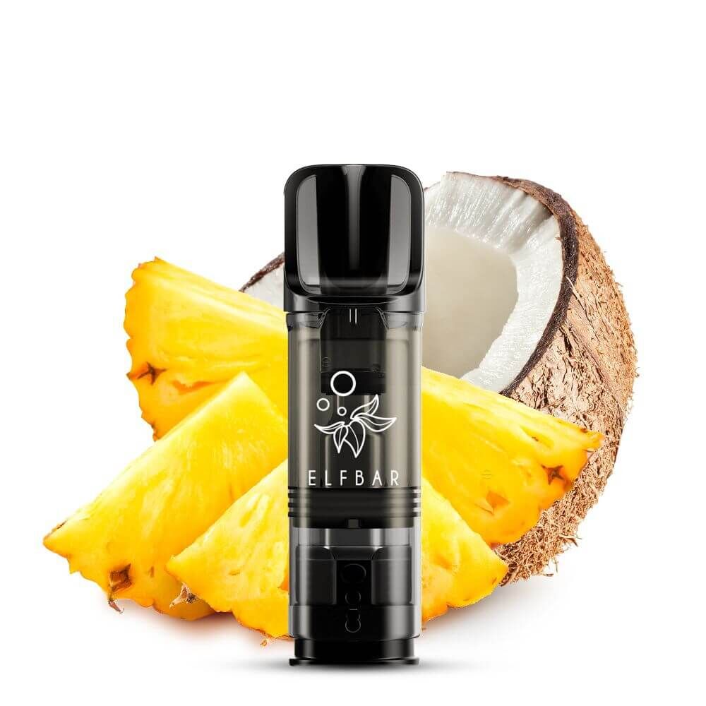 Elfbar Elfa Pods 2 Stück Pineapple COconut Elfbar Elfa Pods 2 Stück Pineapple COconut