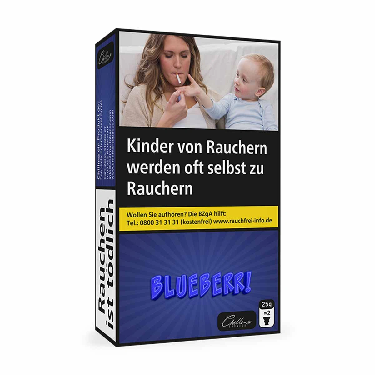 Chillma Tabak 20g Fresh Blueberr! Chillma Tabak 25g