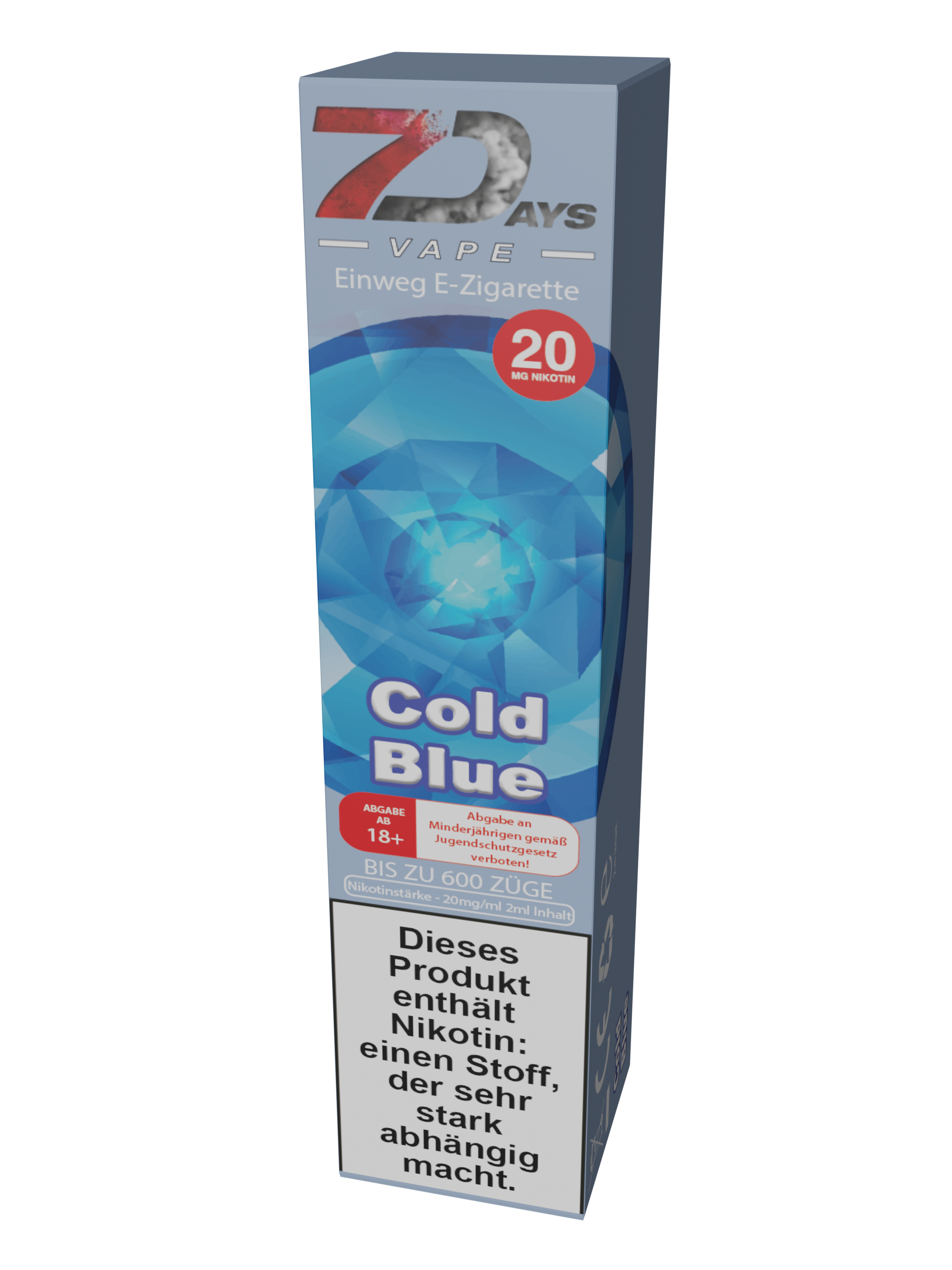 7Days Einweg Vape Cold Blue 7Days Einweg Vape Cold Blue