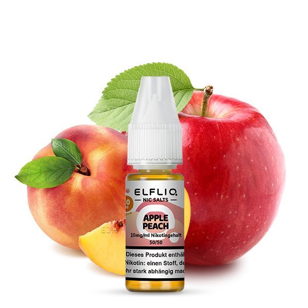 Elfbar Elfliq Apple Peach-20mg Nicsalt 