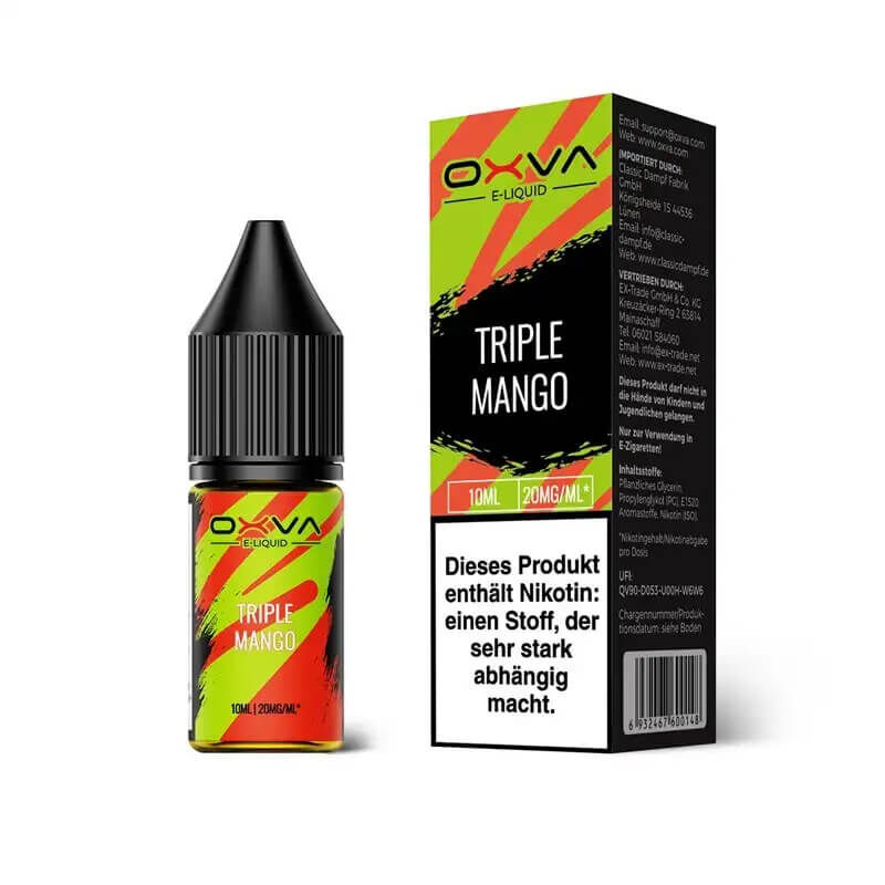 Oxva Liquid Nikotinsalz 10ml Triple Mango-10mg
