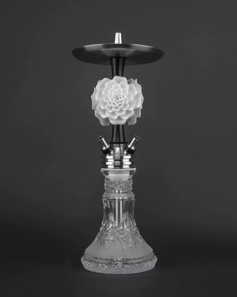 Hydro Smoke Rose Shisha Sleeve Weiß Twisted Moze Varity