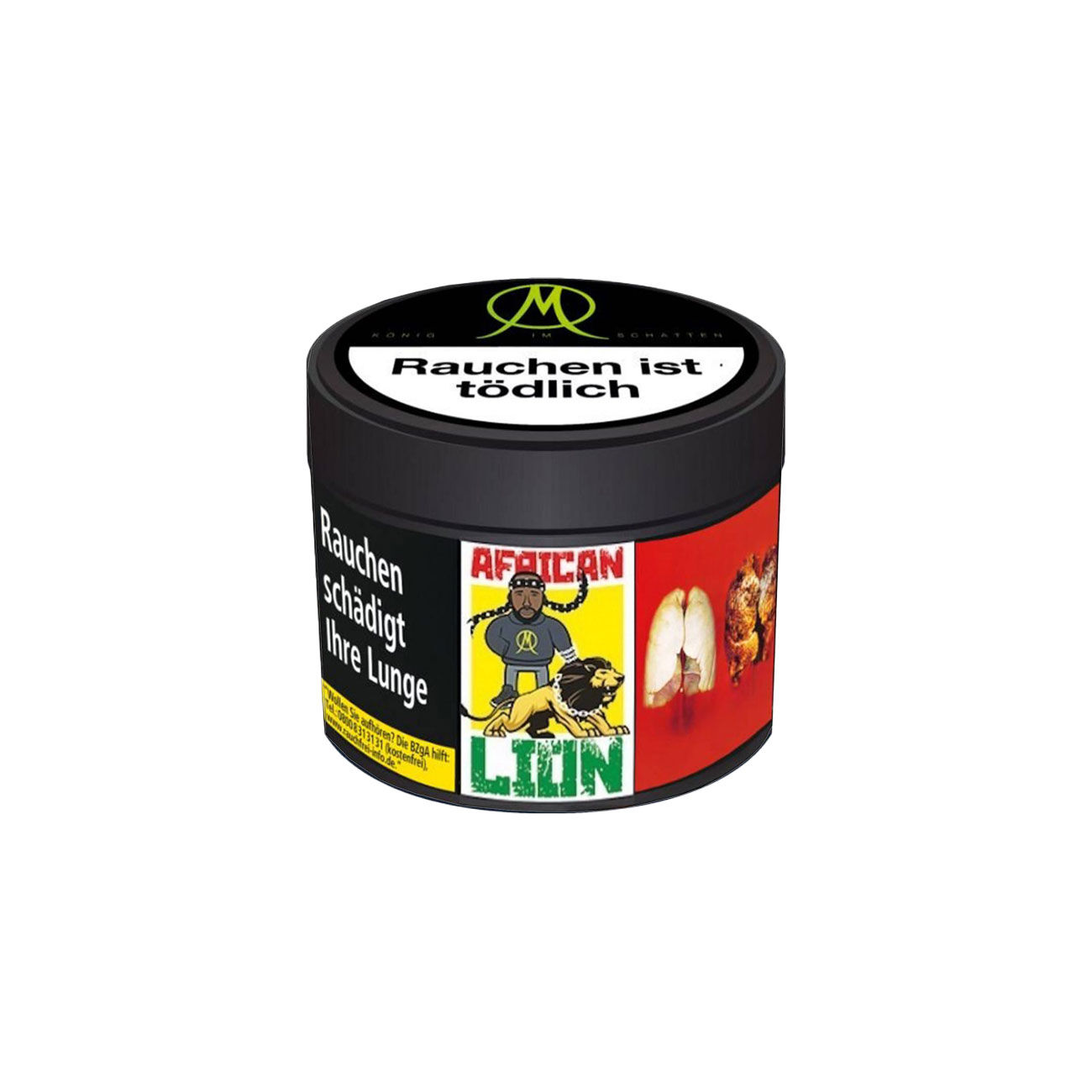 König im Schatten Tabak 200g Afrikan Lion