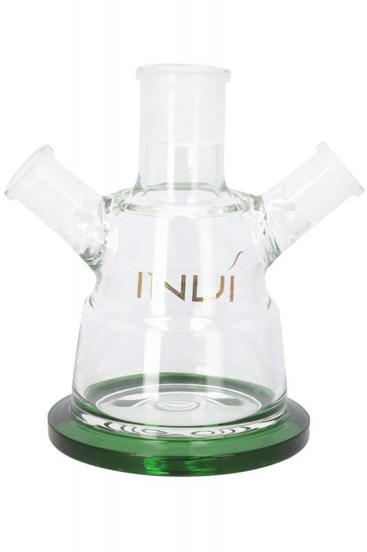 INVI Shisha Fraction Glasshisha Green INVI Shisha Fraction Glasshisha Green