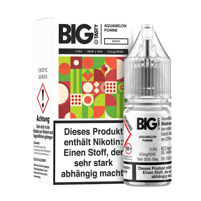 Big Tasty NicSalts Aquamelon Pomme 20 mg/ml