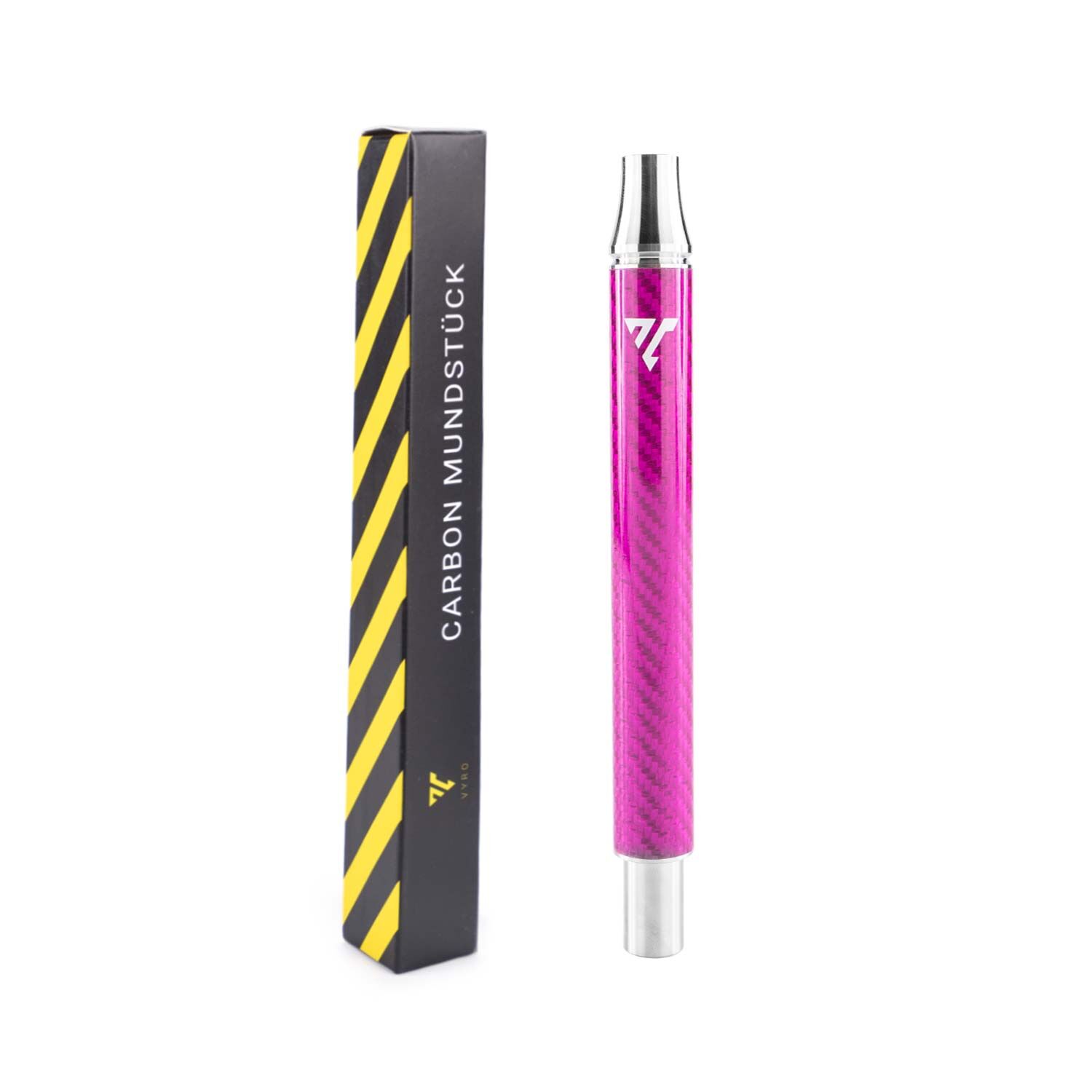 Vyro Carbon Mundstück Edelstahl 17cm Pink Vyro Carbon Mundstück Edelstahl 17cm Pink