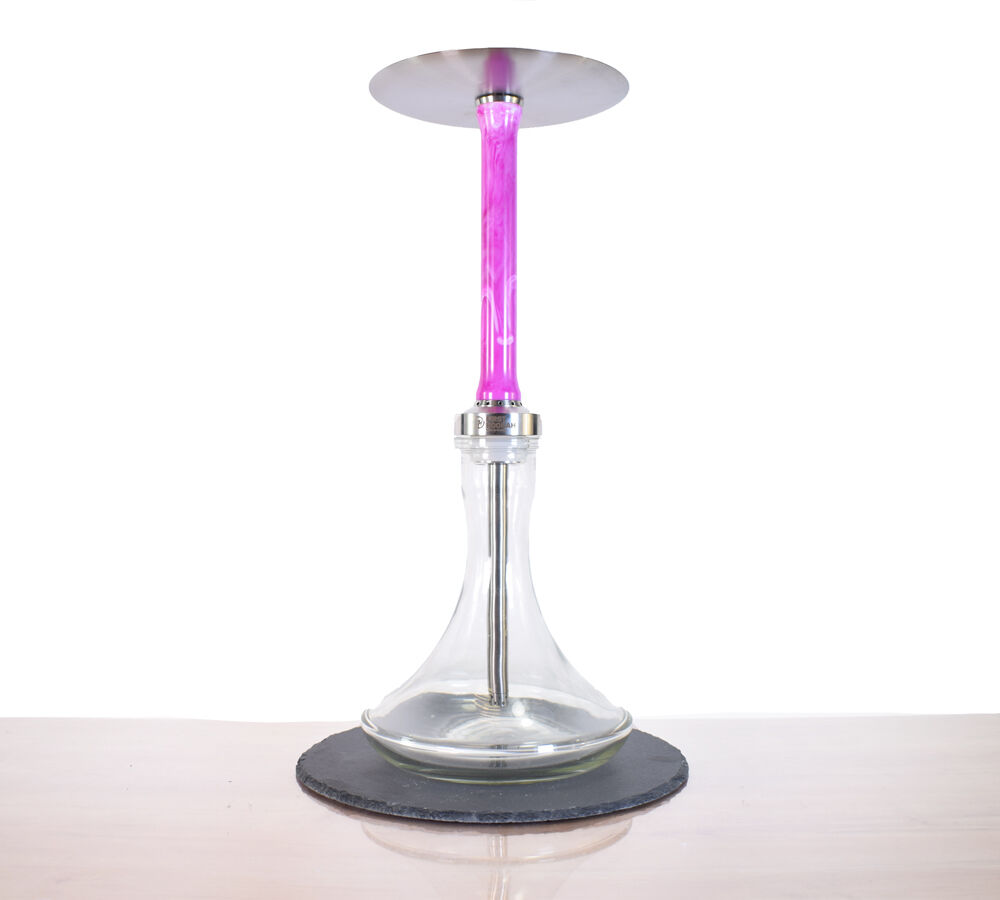 First Hookah Core Mini Pink White First Hookah Core Mini Pink White