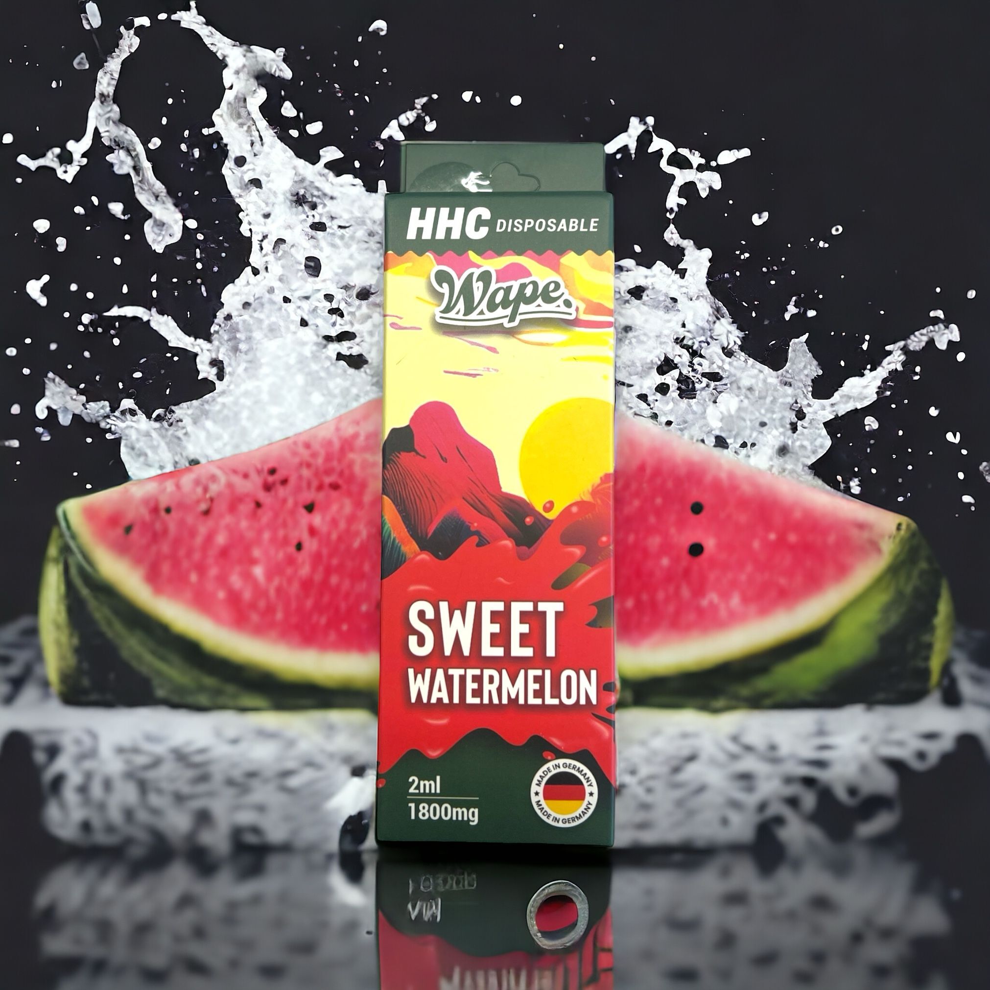 Wape HHC Einwegvape 90% 2ml Sweet Watermelon