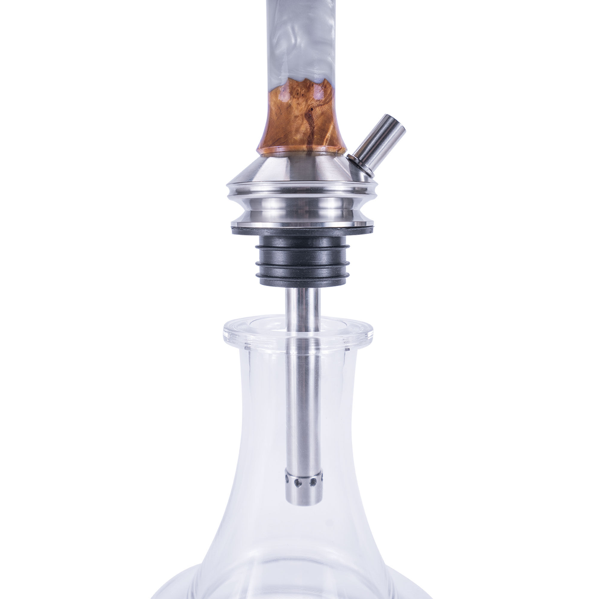 VYRO Penta Shisha White Frozen Black