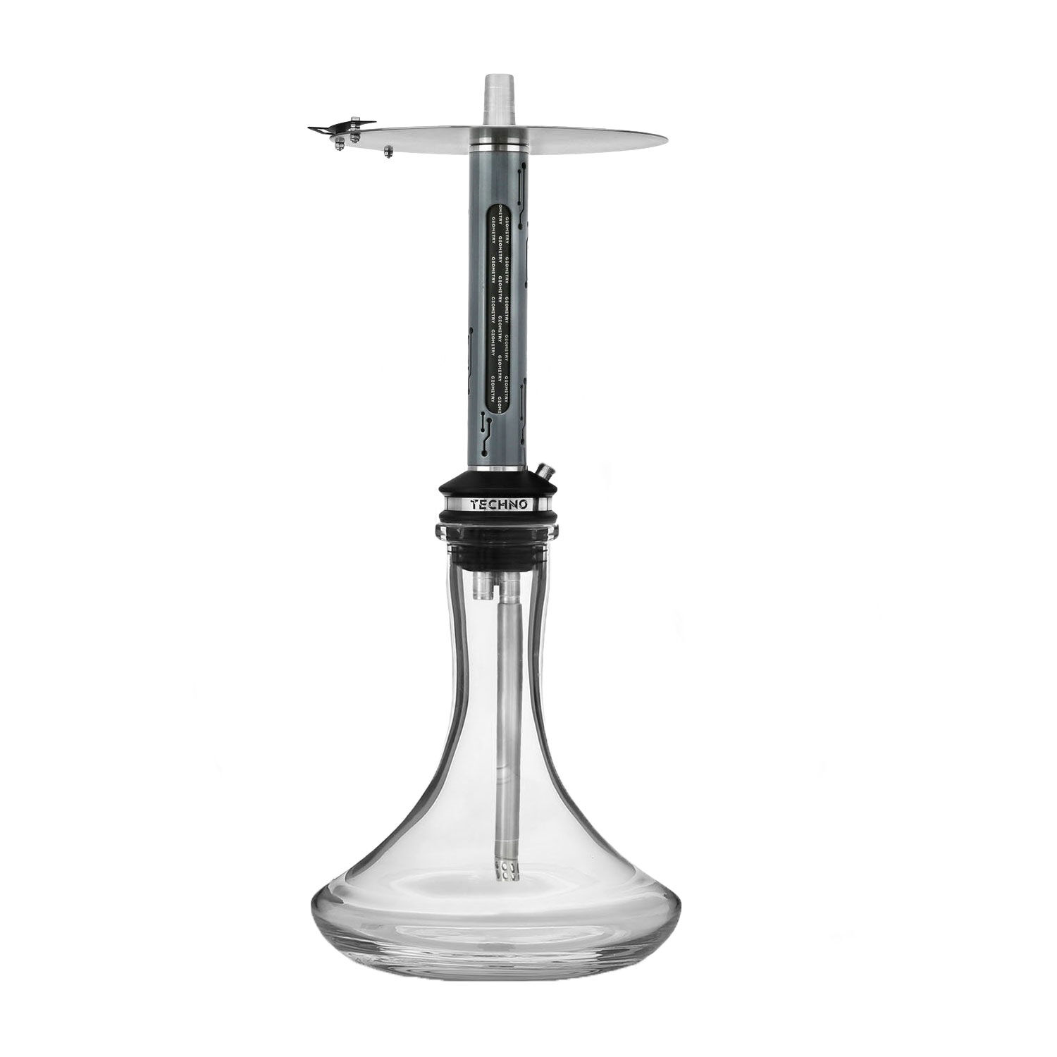 Geometry Hookah Techno Grey Geometry Hookah Techno Grey