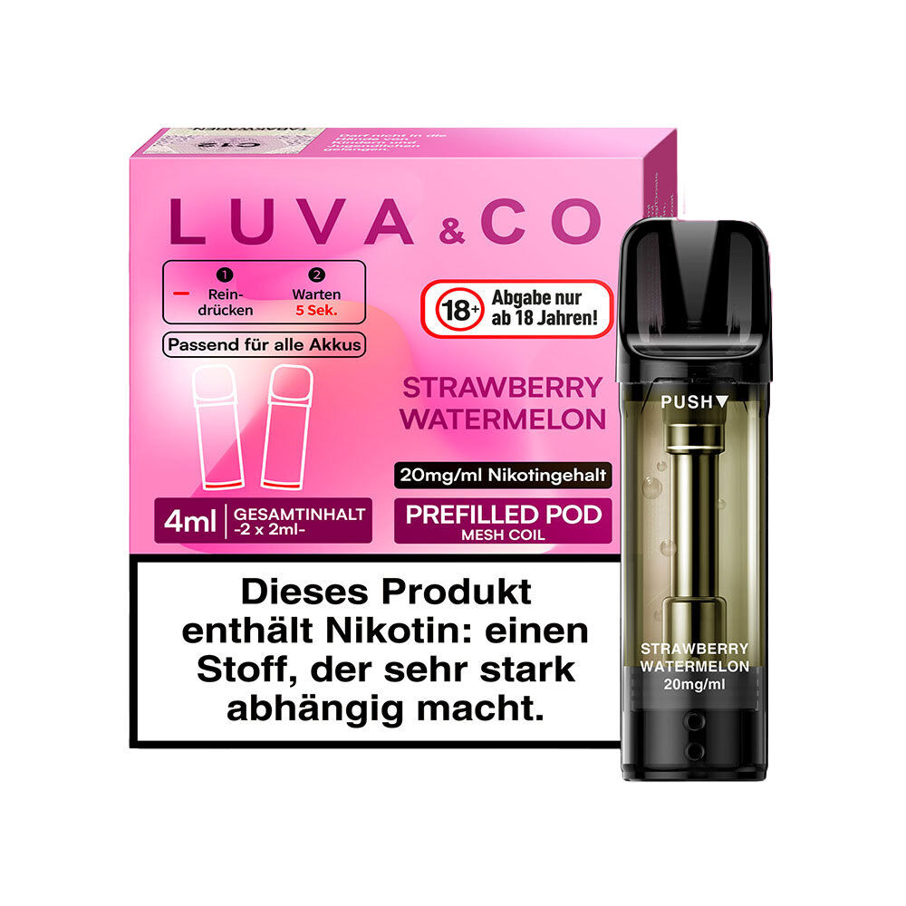 Luva & Co Pods Strawberry Watermelon