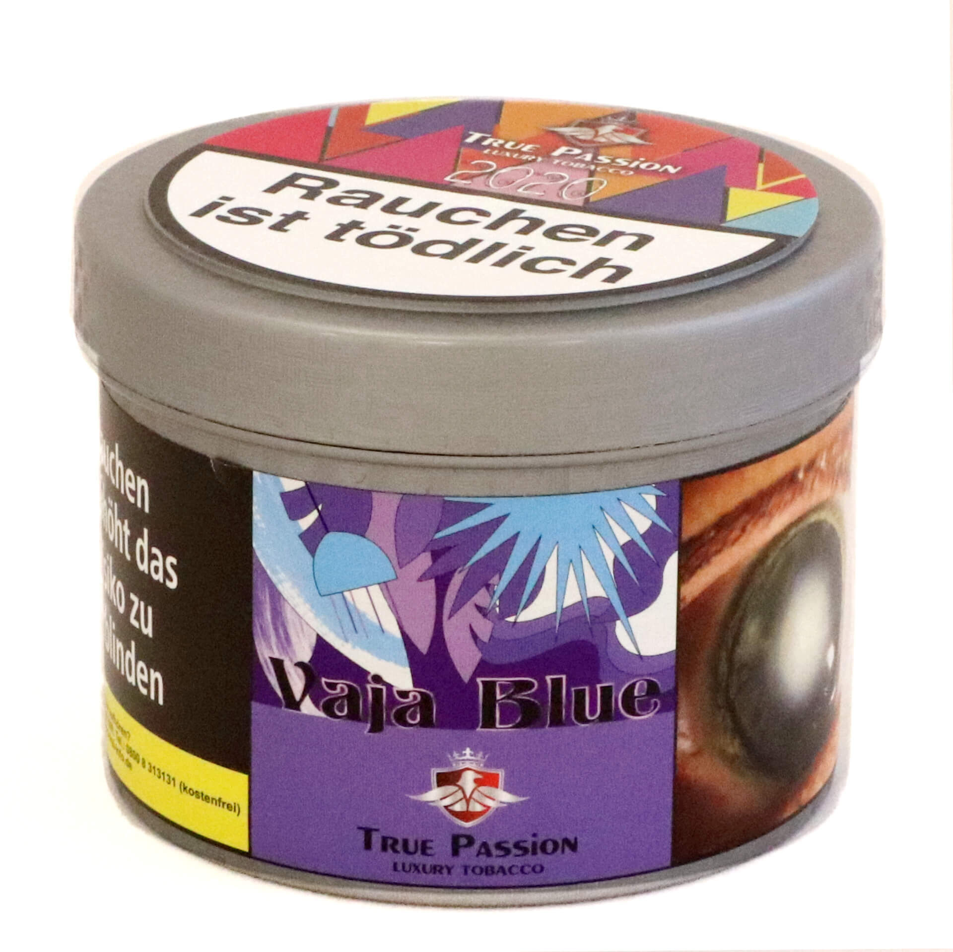 True Passion Shisha Tabak 200g Vaja Blue