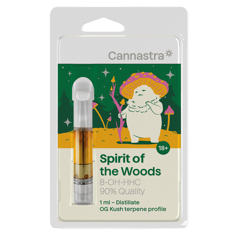 Cannastra Kartuschen 90% 1ml 8-OH-HHC Spirit of the Woods ( OG Kush)