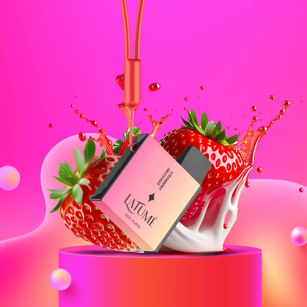 La Fume Cuatro Strawberry Milkshake La Fume Cuatro