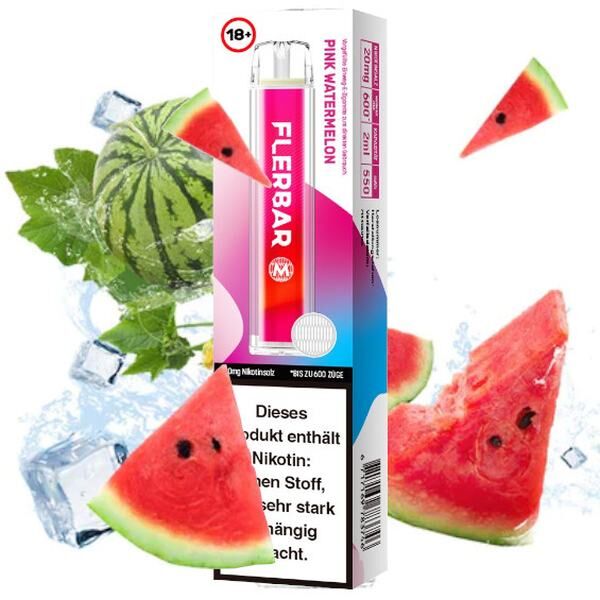 FlerBar Einwegvape Pink Watermelon