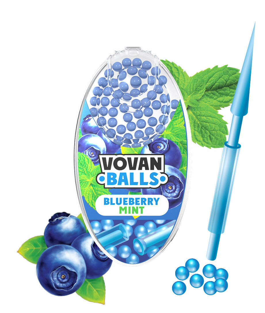 VoVan Aromaballs 100Stück Blueberry Mint