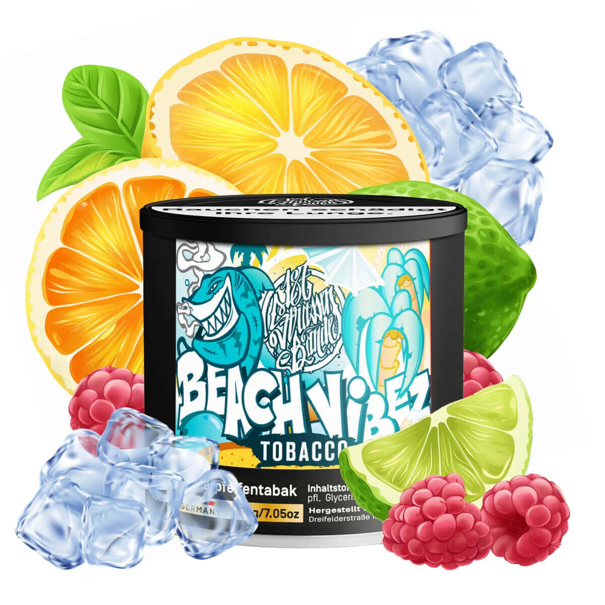 187 Strassenbande Tabak 200g Beach Vibez