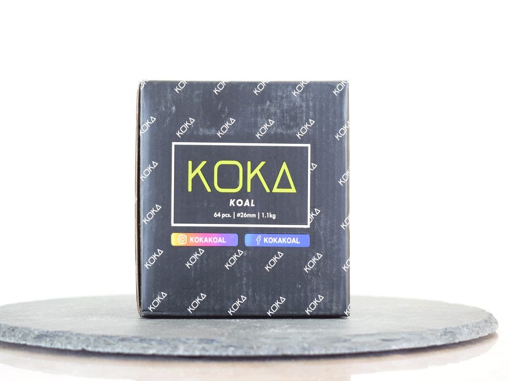 Koka Koal Naturkohle 26mm 1Kg