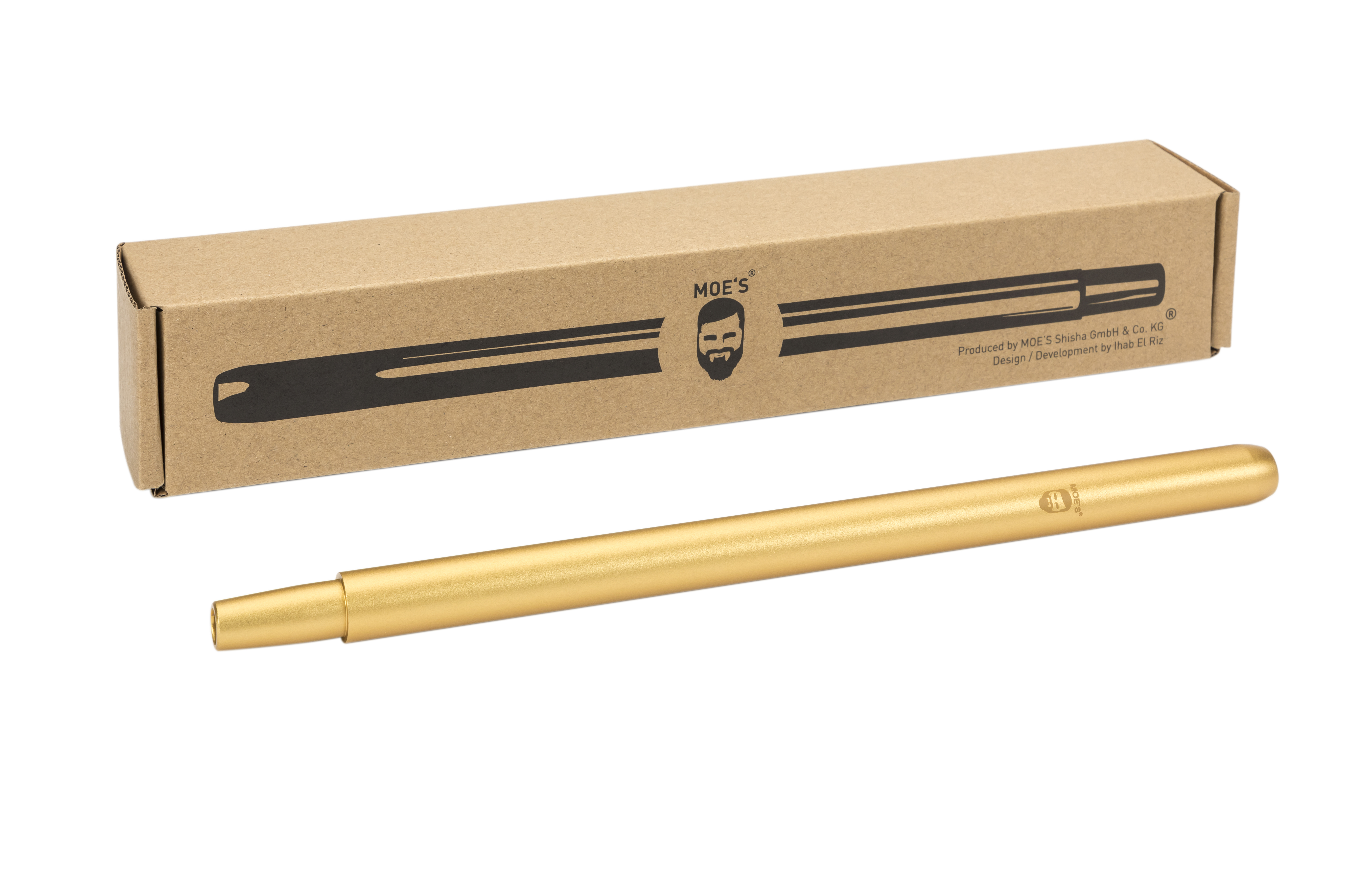 Moe´s Alu Mundstück Gold Moe´s Alu Mundstück Gold