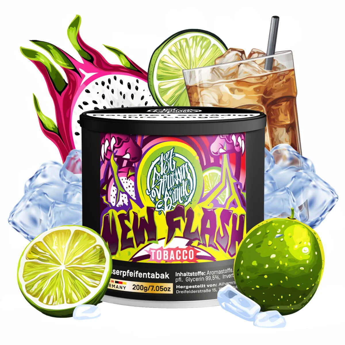 187 Strassenbande Tabak 200g New Flash 187 Strassenbande Tabak 200g New Flash